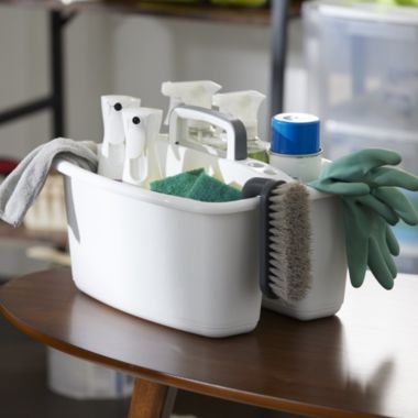 Gracious Living Large Home Divided Storage Tote Caddy. View a larger version of this product image.