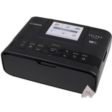 Canon Selphy CP1300 Photo Printer Black with 2x Canon RP-108 Color Ink & Paper Set. View a larger version of this product image.