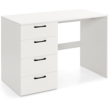 Slickblue 43.5 Inch Computer Desk with 4 Large Drawers-White. View a larger version of this product image.