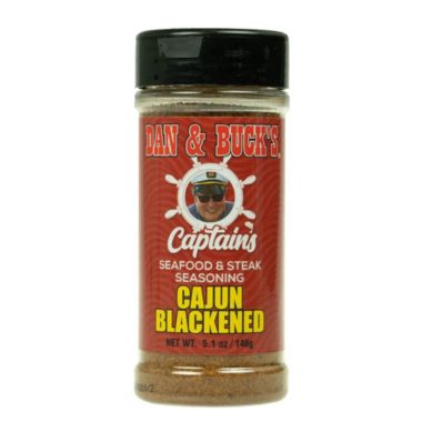 Dan & Buck's Cajun Blackened Seasoning Zesty Salt Paprika Garlic Onion Rub 5 oz. View a larger version of this product image.