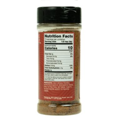 Dan & Buck's Cajun Blackened Seasoning Zesty Salt Paprika Garlic Onion Rub 5 oz. View a larger version of this product image.