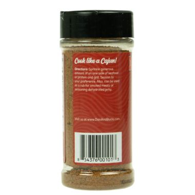 Dan & Buck's Cajun Blackened Seasoning Zesty Salt Paprika Garlic Onion Rub 5 oz. View a larger version of this product image.