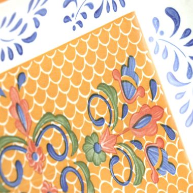 Laurie Gates Rectangluar 14.8 Inch Stoneware Platter. View a larger version of this product image.