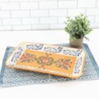 Alternate image 3 for Laurie Gates Rectangluar 14.8 Inch Stoneware Platter