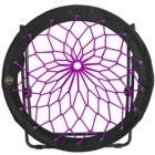 Alternate image 2 for Zenithen Limited Bungee Folding Dish Circular Dorm/Bedroom Chairs (Pack of 1, Plum)