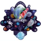 Alternate image 0 for Second Nature Mailable Happy Birthday Outer Space Pop Up Greeting Card - POP178