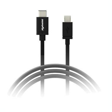 Digipower - Charge & Sync Cable USB-C to USB-A 15W 6ft. View a larger version of this product image.