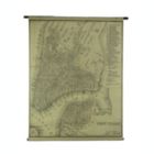 Alternate image 0 for VIP Home and Garden Vintage New York Map Canvas Print Wall Hanging