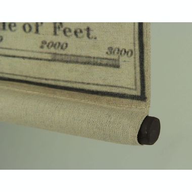 VIP Home and Garden Vintage New York Map Canvas Print Wall Hanging. View a larger version of this product image.