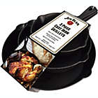 Alternate image 2 for Jim Beam Set of 3 Pre-Seasoned Cast Iron Skillet Set   Heavy-Duty Construction For Superior Heat Retention & Even Cooking - 6" 8" 10"
