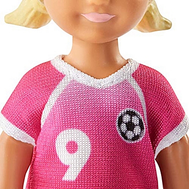 Barbie Soccer Coach Playset with Brunette Soccer Coach Doll, Student Doll and Accessories. View a larger version of this product image.