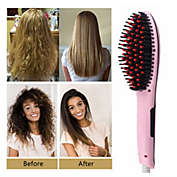 Kitcheniva 2-in-1 Hot Comb Hair Straightener Brush Hair