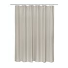 Alternate image 1 for Carnation Home Fashions "Grace" Jacquard Shower Curtain - 70" x 84", Silver