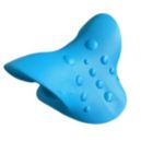 Alternate image 1 for Maison Neck and Shoulder Cervical Traction Relaxer Device, Comfortable Therapy Pillow, Posture Corrector, and Cervical Spine Alignment- Blue