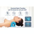 Alternate image 2 for Maison Neck and Shoulder Cervical Traction Relaxer Device, Comfortable Therapy Pillow, Posture Corrector, and Cervical Spine Alignment- Blue