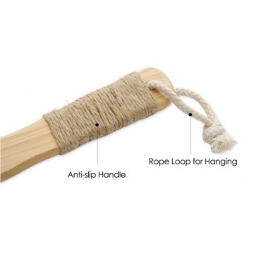 Kitcheniva Bath Body Brush Soft Bristles Shower Back Scrubber Anti Slip. View a larger version of this product image.