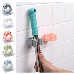 Tika 5-Pieces Wall Mount Mop Broom Holder