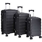 Alternate image 0 for Segawe 3-Piece Set Carry on Luggage Travel Suitcase
