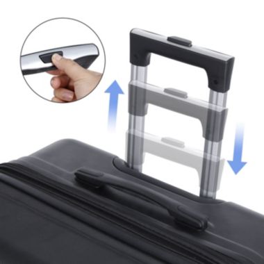Segawe 3-Piece Set Carry on Luggage Travel Suitcase. View a larger version of this product image.