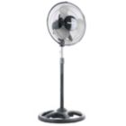 Alternate image 0 for Impress Mighty Mite 10 Inch 3 Speed High Velocity Standing Fan in Black