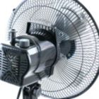 Alternate image 3 for Impress Mighty Mite 10 Inch 3 Speed High Velocity Standing Fan in Black