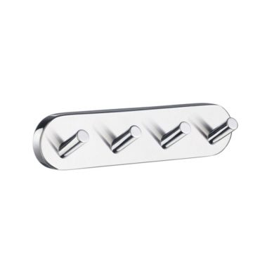 Smedbo Home 7" Quadruple Hook Polished Chrome. View a larger version of this product image.