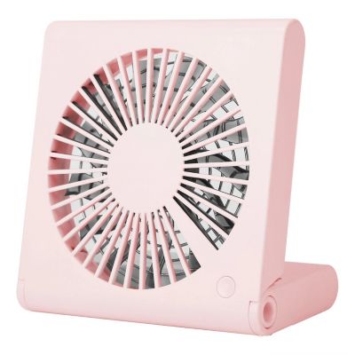 Stock Preferred Mini Electric Desk Fan USB in Pink