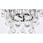 Alternate image 3 for Elegant Lighting Nordic 7 lights black chandelier