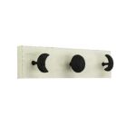 Alternate image 1 for Kalends Black Decorative Wall Mounted Moon Phase Hook Coat Hanger -  5 Hooks