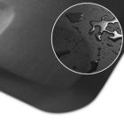 Alternate image 3 for Saloniture Salon & Barber Shop Chair Anti-Fatigue Floor Mat - Black Semi Circle