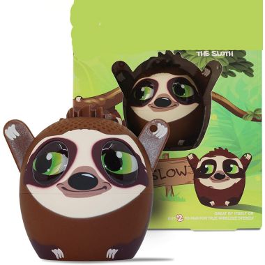 My Audio Pet Mini Bluetooth Wireless Speaker For Kids of All Ages TWS - Pairs With Any My Audio Other Pet Speaker - Slow Jam The Sloth. View a larger version of this product image.