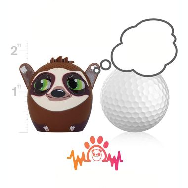 My Audio Pet Mini Bluetooth Wireless Speaker For Kids of All Ages TWS - Pairs With Any My Audio Other Pet Speaker - Slow Jam The Sloth. View a larger version of this product image.