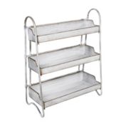 Cheungs Home Decorative 3 Tier Metal Shelf Rack