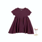 Alternate image 0 for Lovely Littles The Forest Love Short Sleeve Dress - Mulberry - 3Y