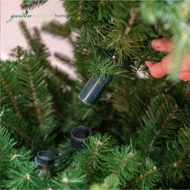 Garden Elements 9' North Star Christmas Tree- 950 LED Lights. View a larger version of this product image.