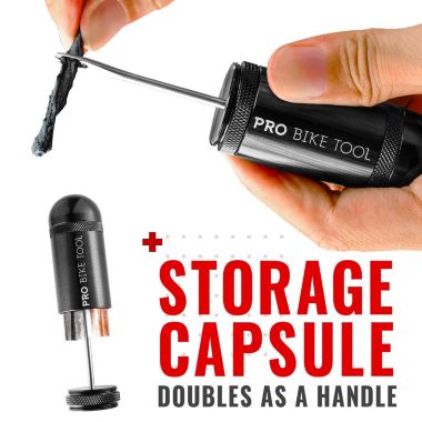 PRO BIKE TOOL Tubeless Bike Tire Repair Kit For Mtb And Road Bicycle Tires Fix. View a larger version of this product image.
