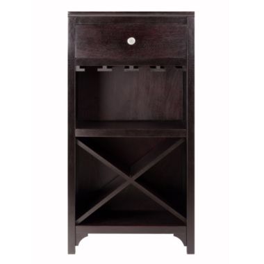 Ancona Wine Cabinet, Espresso. View a larger version of this product image.