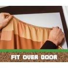 Alternate image 2 for Minecraft Oakdoor Fabric Door Cling   Wall Decorations, Playroom Accessories, Kids Room Essentials Home Decor   Video Game Gifts and Collectibles   34 x 82 Inches