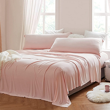 Byourbed Bare Bottom All Season Bedding Sheets - Twin XL - Crystal Pink |  Bed Bath & Beyond