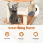 Alternate image 3 for Hooya Imp.& Exp. Wood Multi-Layer Platform Cat Tree with Scratch Resistant Rope