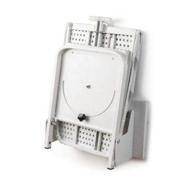Stock Preferred Wall-Mounted Ironing Board W/ Cover in White. View a larger version of this product image.