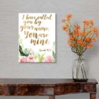 Alternate image 3 for Great Big Canvas Floral Quote Pink Green Gold Unframed Canvas Wall Art