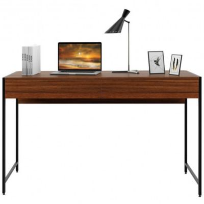 Computer Desk w/ Drawer White Study Write Table Game Office Desk Workstation TW 