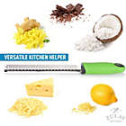 Alternate image 2 for Zulay Kitchen Cheese Grater & Citrus Zester - Green