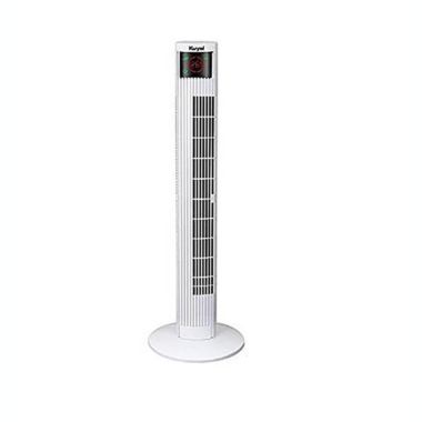 Everglade Home 36in. Oscillating Quiet Tower Fan with 4 Speed Levels and 2 Modes, LED Display & Touch Panel in Black. View a larger version of this product image.