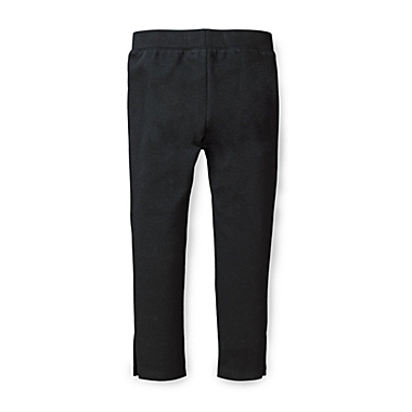 Hope & Henry Girls' Ponte Pants with Button Details 