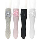Alternate image 0 for Wrapables Knee High Diamond Pattern Girl Socks (Set of 4)