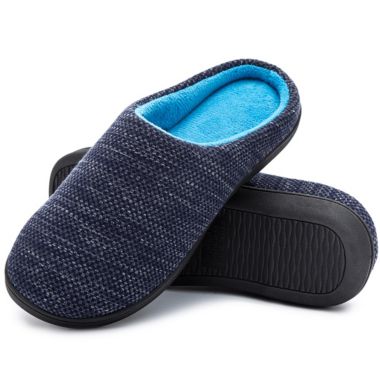 RockDove Women's Birdseye Knit Two-Tone Memory Foam Slipper. View a larger version of this product image.