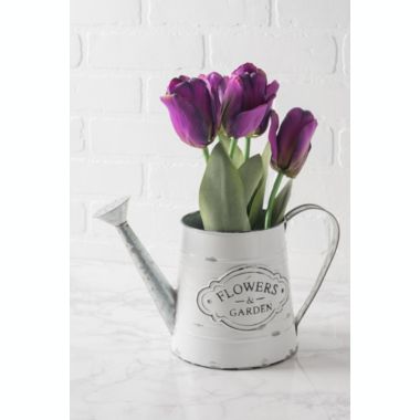 DII Artificial Flowers - Set of 4 Purple Tulips. View a larger version of this product image.