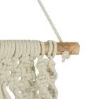 Alternate image 1 for Things2Die4 Boho Style Hand Tied Macrame Wall Hanging With Wooden Shelf